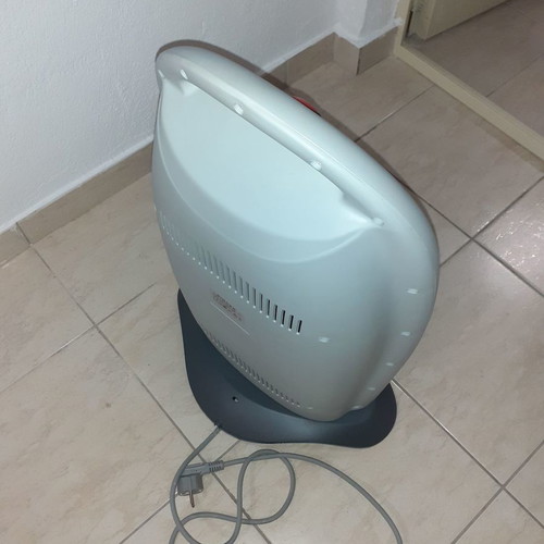 Halogen heater used, 1200W, 3 heating levels
