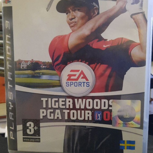 Tiger Woods PGA Tour 08 PS3 game used, genuine