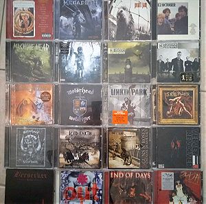 20 Rock/Metal cds