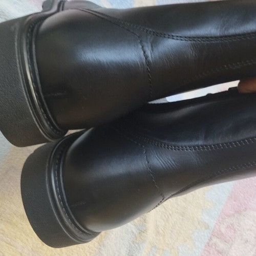 Marco Tozzi men's leather boots No 43, black