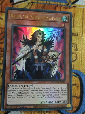 Hajun, The Winged Mayakashi Effect Monster μεταχειρισμένο, Ultra Rare