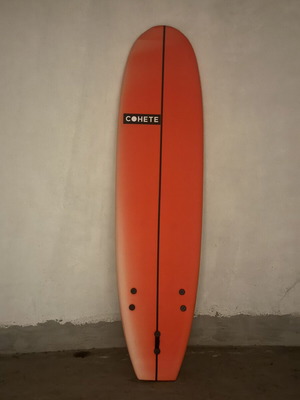 Cohete Surf Board used with sun fading
