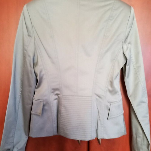 Toi&Moi Mid-Length Jacket like new, gray with design