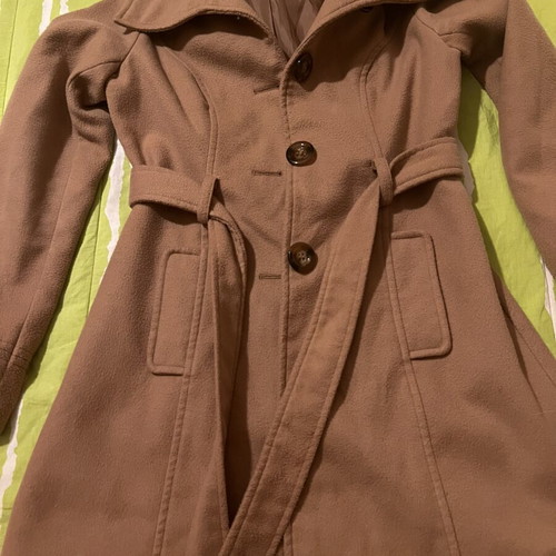 Coat used, beige, size L