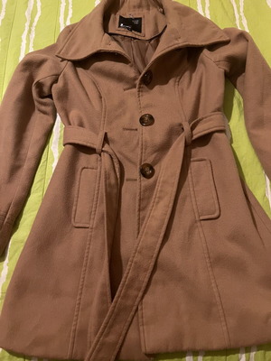 Coat used, beige, size L