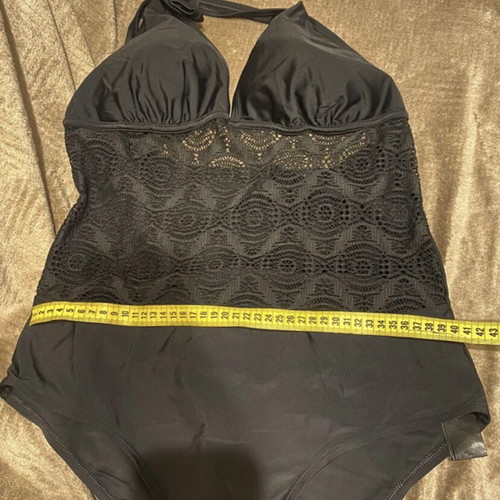 Bonprix black one-piece swimsuit new, size EUR 46