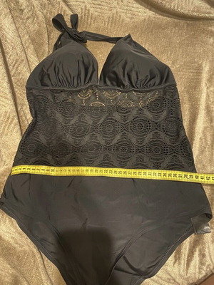 Bonprix black one-piece swimsuit new, size EUR 46