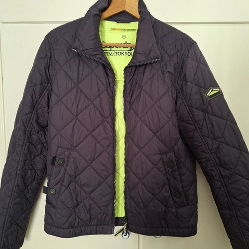 Superdry men's jacket dark blue XL like new