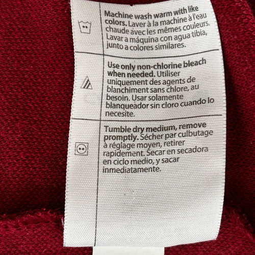 Carhartt Wip polo shirt with chest pocket XL used, red