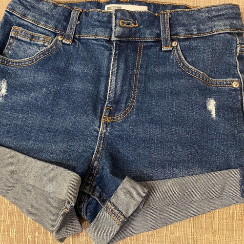 Bershka denim shorts new, size 32, blue