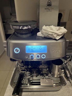 Sage Barista Pro coffee machine like new with Baratza grinder