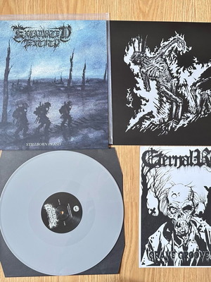 Excarnated Entity Stillborn in Ash Grey Vinyl New Limited Edition
