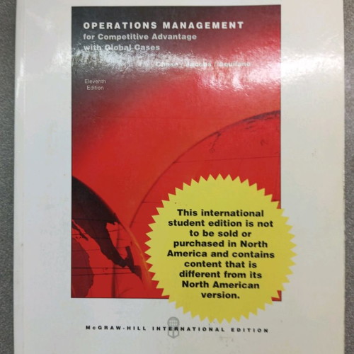 Operation Management book for Deree new