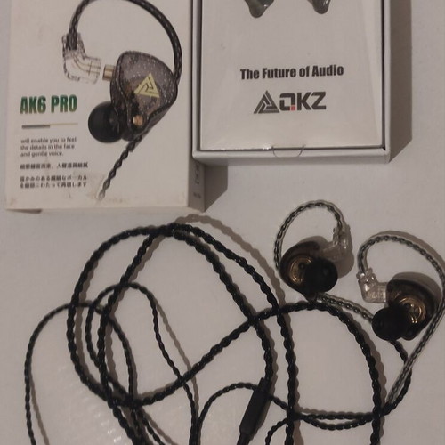 QKZ AK6 PRO Gaming earphones like new