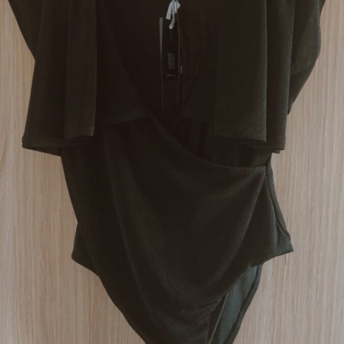 Nadia Rapti bodysuit size medium new, black