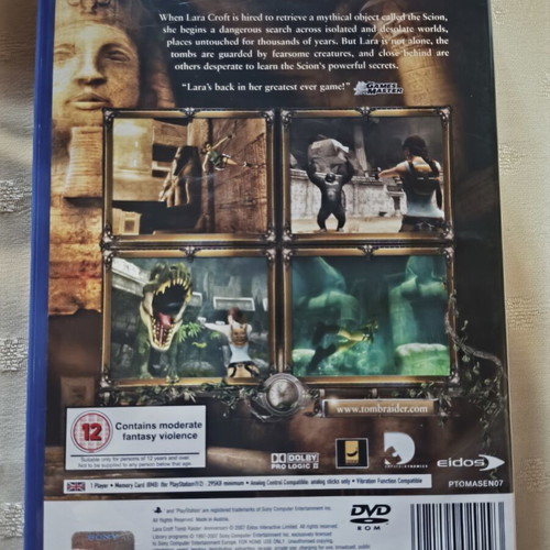 Tomb Raider Anniversary PS2 used, PAL