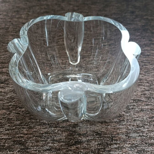 Krosno crystal fondue bowl like new