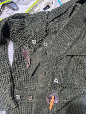Funky Buddha cardigan used, brown, size M