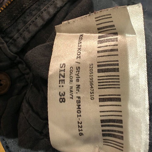 Blue fabric pants Funky Buddha like new, size M