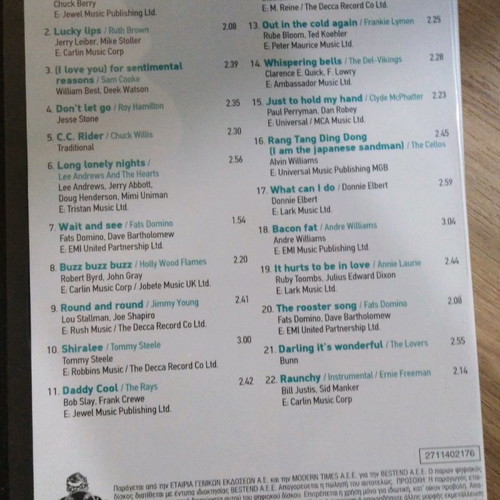 1957 CDs used, pack of 8 with greatest hits