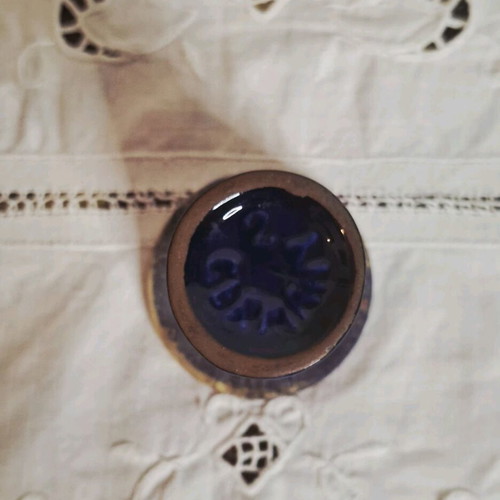Set of blue Germany jars like new