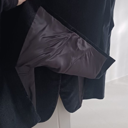 Men's black velvet jacket like new, size 50 (M/L)