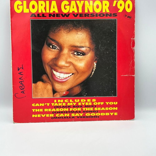 Gloria Gaynor '90 vinyl record used