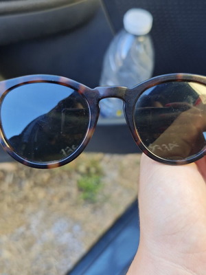 Wolf women's sunglasses used, black and brown