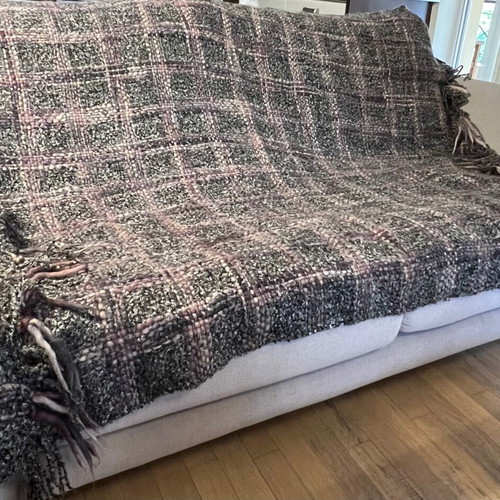 Zara HOME throw like new with beautiful color combinations