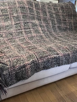 Zara HOME throw like new with beautiful color combinations