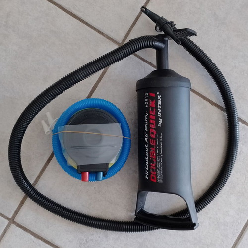 Intex Double Quick I hand pump and foot pump set for balloons