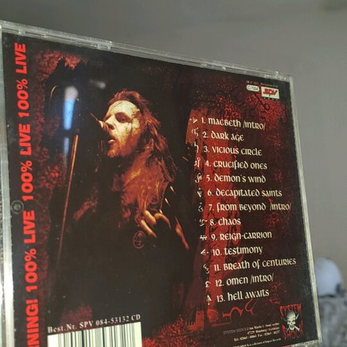 The Darkest Age Live '93 CD used, metal