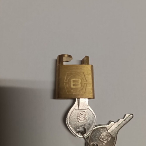 Vintage telephone lock with dial