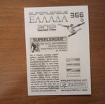 Αυτοκόλλητο Panini Superleague Ελλάδα 2012 Νο366 καινούργιο