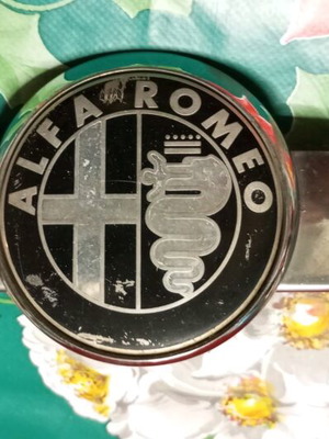 Σήμα Alfa Romeo εμπρόσθιο μεταχειρισμένο, μαύρο γνήσιο