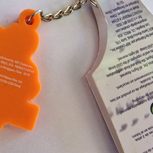 Lego collectible keychain new