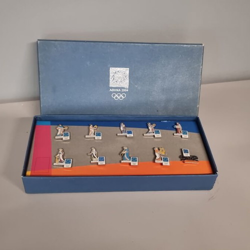 Athens 2004 Olympic Muses Pins set used, limited edition