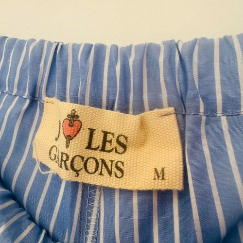 Striped shorts with lace J'aime Les Garcons new, size M 38