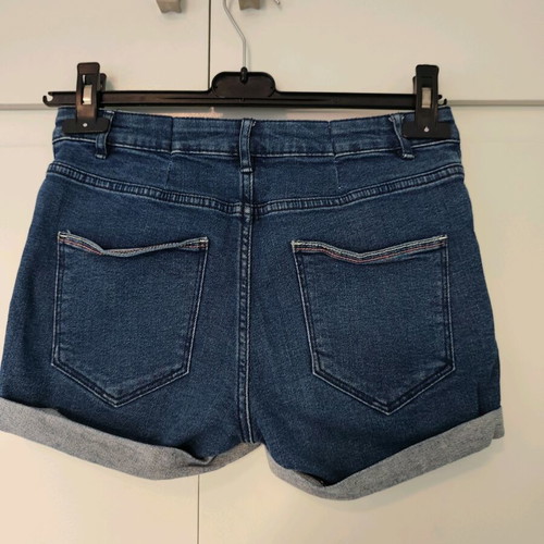 Esmara women's denim shorts size 34 used, blue