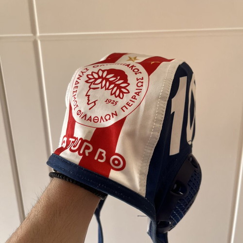 Water Polo Cap Olympiakos used, authentic