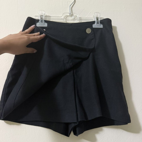Sinsay skirt shorts, black, XS