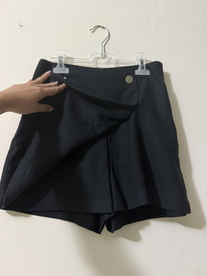 Sinsay skirt shorts, black, XS