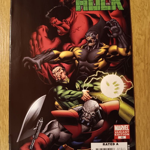 HULK (2008) #10 (Variant B) used Marvel Comics