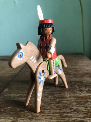 Playmobil Western Ινδιάνοι μεταχειρισμένοι, σε εξαιρετική κατάσταση
