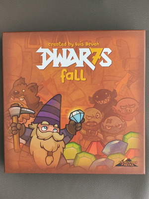 Dwar7s Fall board game new, English edition