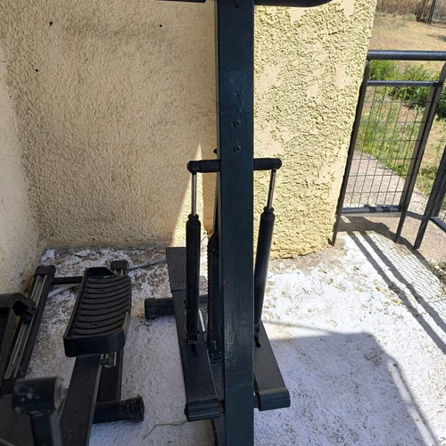 Fitness equipment set used