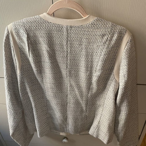 Cardigan like new, beige and silver, size L from New York