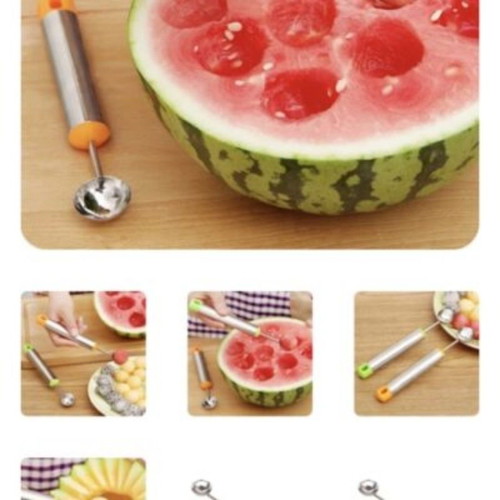 Watermelon Spoon new, stainless steel 17cm Parisienne scoop