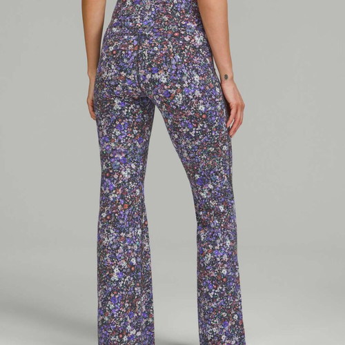 Lululemon yoga pants, super-high rise, multicolor