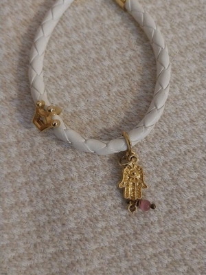 Bracelet like new, white and gold